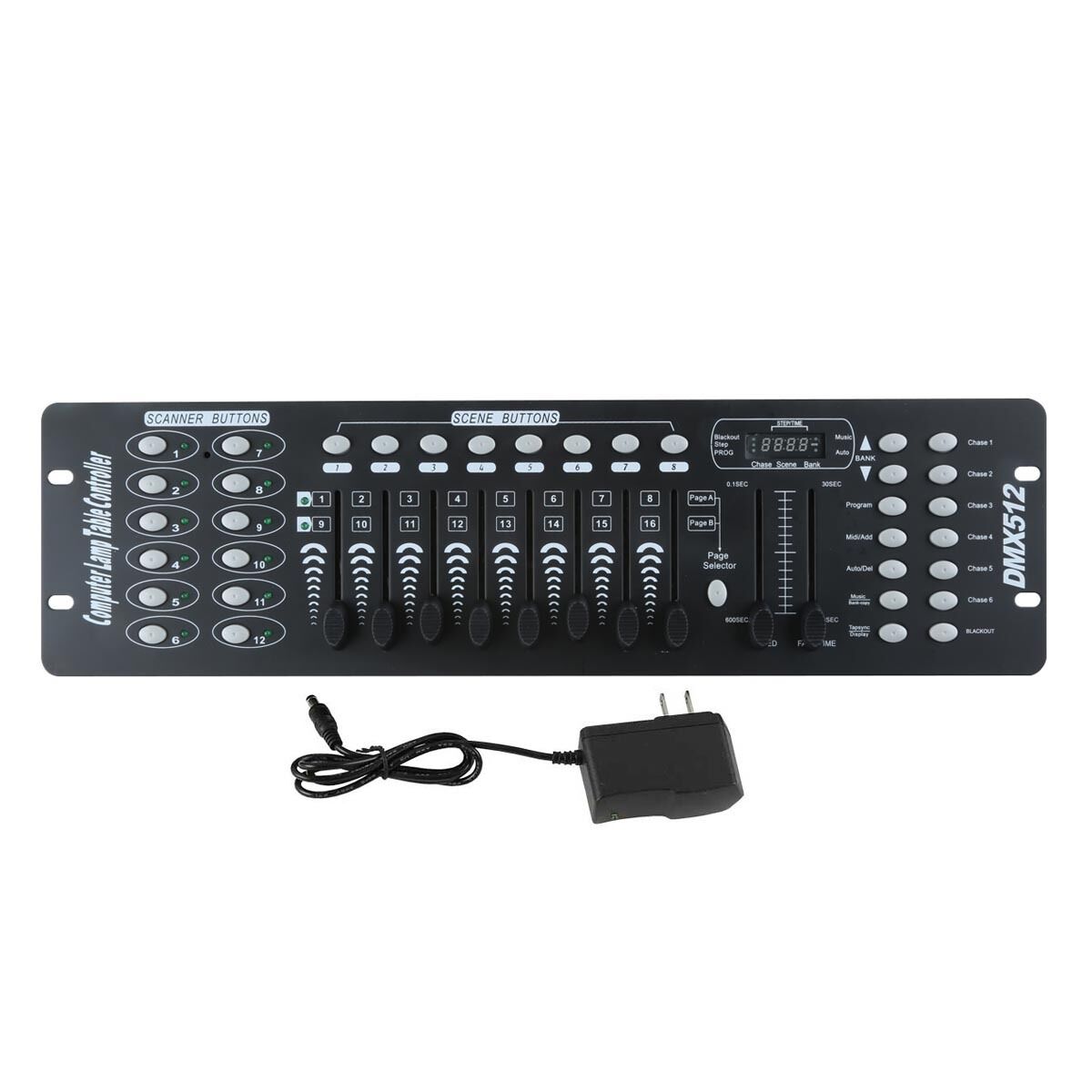 192 Channels DMX512 Controller Console For Stage Light Party DJ Laser Operator.