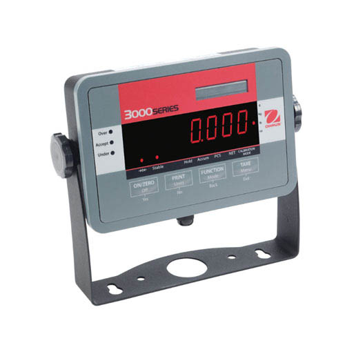 Ohaus T32ME AM Defender 3000 Metal Weighing Scale Indicator Painted steel housing, ABS faceplate 83998166 T32ME