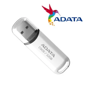 MEMORIA USB ADATA C906 32 GB, 2,0, BLANCO