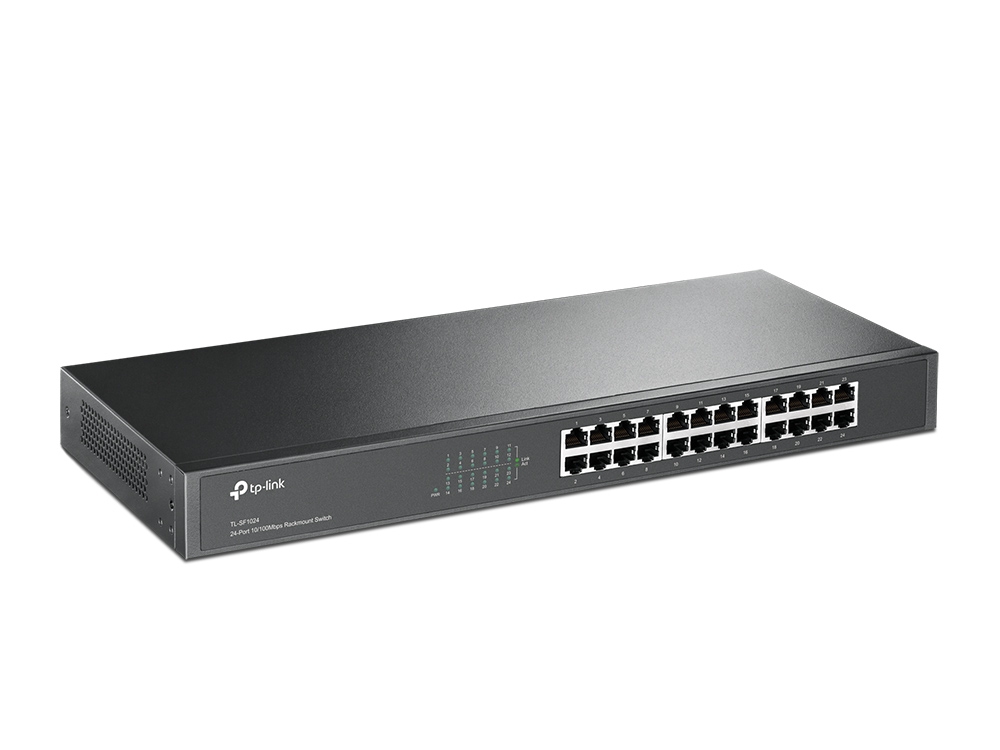 SWITCH GIGABIT TP-LINK TL-SF1024, GRIS, RACKMOUNT