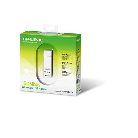 TP-Link TL-WN727N WIRRELESS USB150Mbps, 2,4Ghz