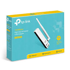 TP-LINK NP TL-WN722N ADAPTADOR USB INALAMBRICO 150 MBPS ALTA GANANCIA CHIPSET ATHEROS ANTENA OMNIDIRECCIONAL DESMONTABLE 4DBI