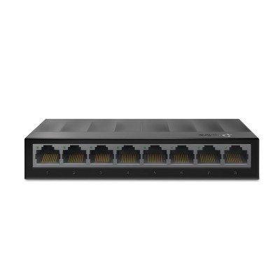 Switch No Administrable 8 Puertos TP-LINK LS1008G, Negro, 3.9 W