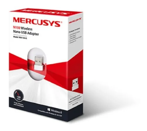 ADAPTADOR NANO USB 2.0 MERCUSYS MW150US