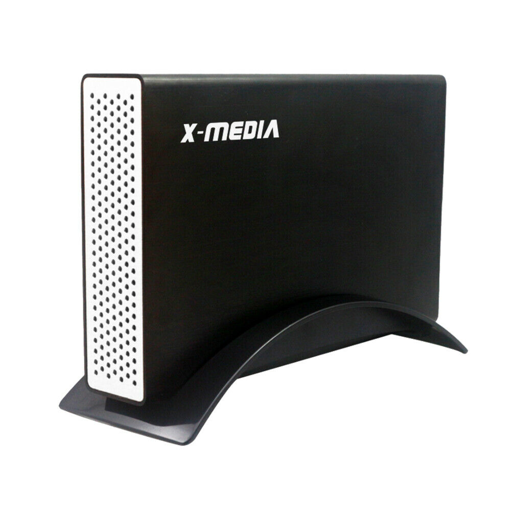 Gabinete de Disco Duro X-MEDIA 3,5 pulgadas USB3.0 SATA SSD 7 mm 9,5 mm XM-EN3251U3-BK