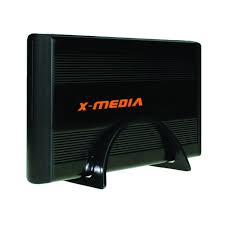 X-Media Gabinete de Disco Duro XM-EN3400, 3.5, IDE/SATA, Negro