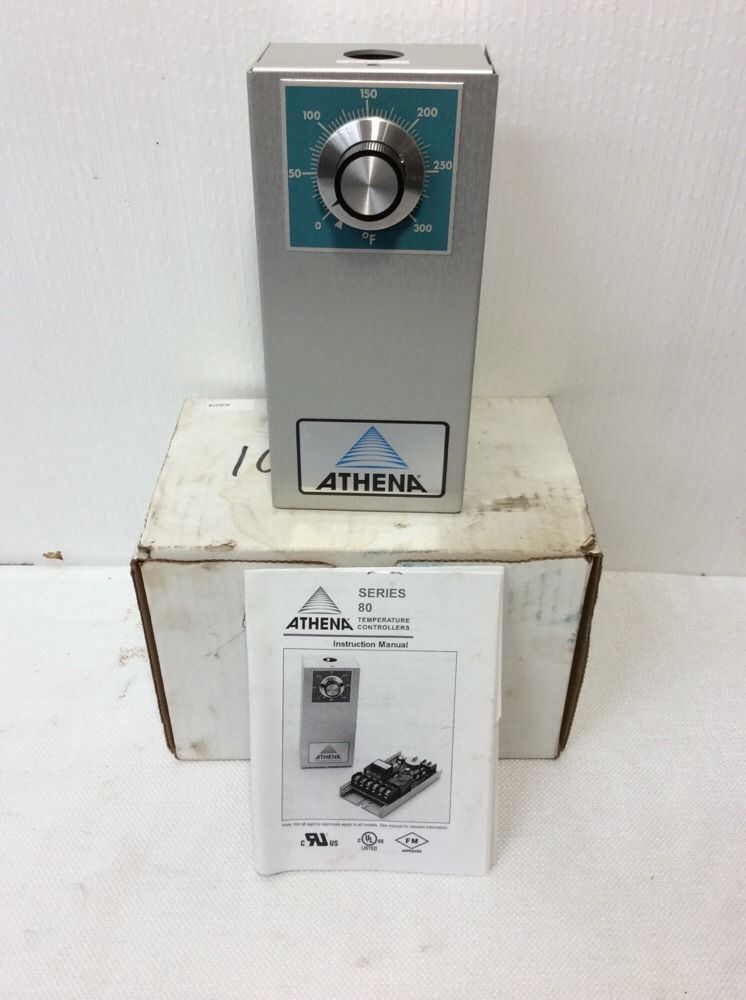 Athena Controls Temperature Controller Series 80 Mod. 86-D-B-03F-000 0-300F