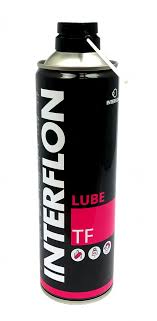 INTERFLON LUBE TF 500 ml aerosol lubricante seco aceite de arrastre MicPol