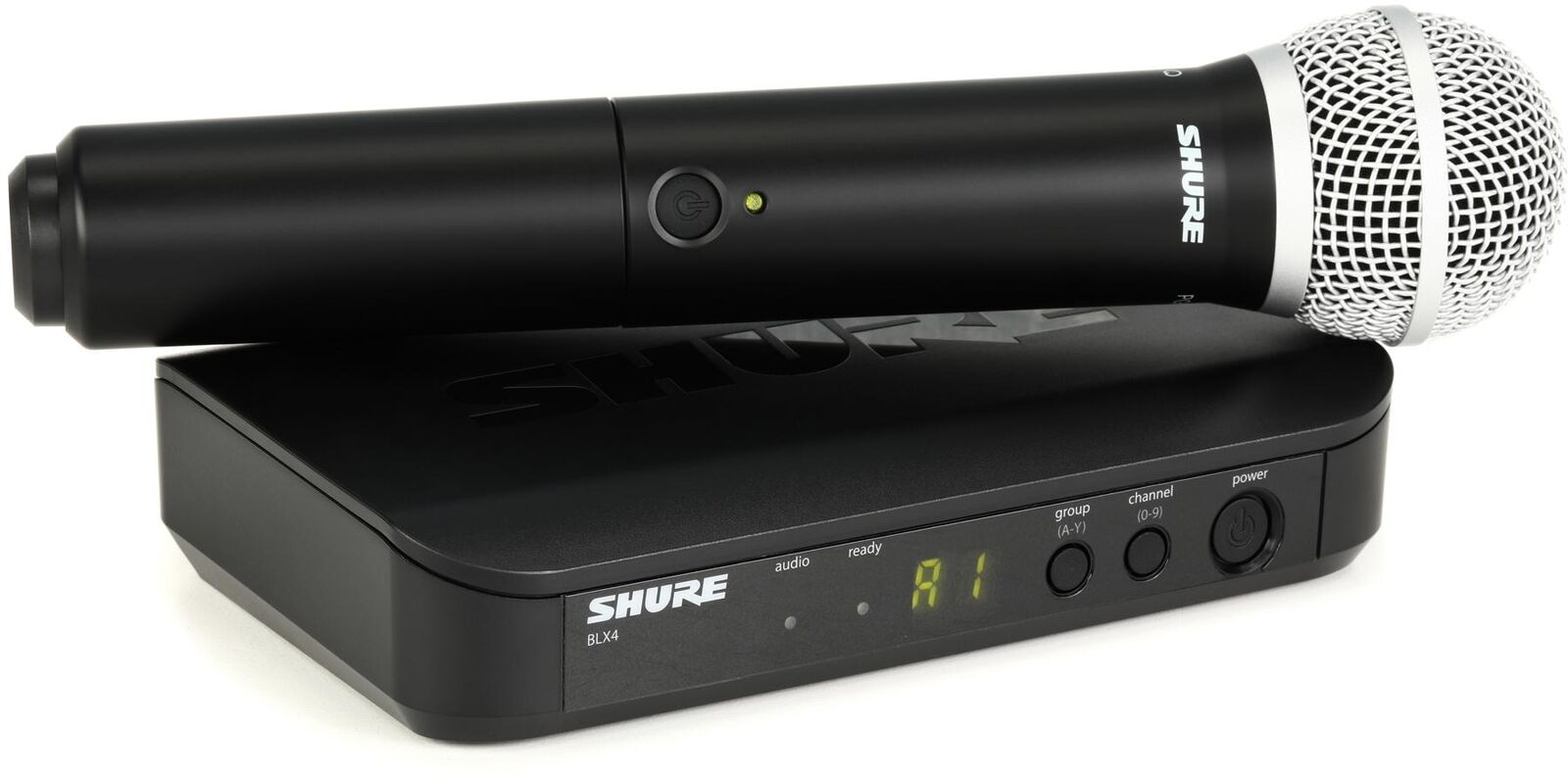 SISTEMA DE MICRÓFONO DE MANO INALÁMBRICO SHURE BLX24/PG58 - BANDA J11