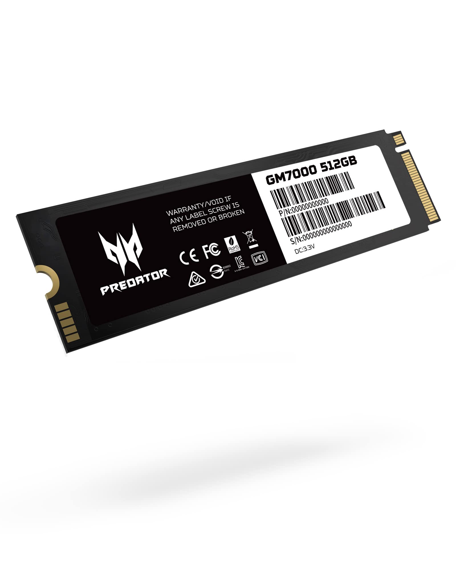 SSD M.2 PREDATOR GM7-2TB 2TB