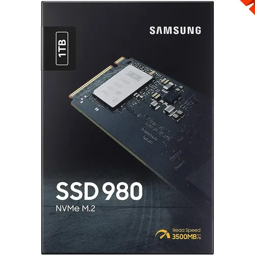 SAMSUNG SSD 980  M.2, 1 TB, 3500MB/S