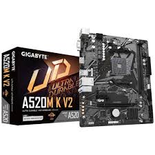 Tarjeta  Madre Gigabyte a520m k v2, SKT AM4, MICRO ATX