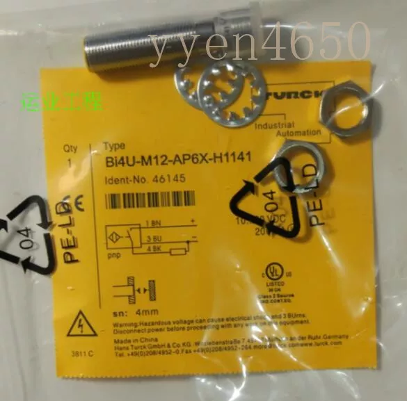 INTERRUPTOR DE PROXIMIDAD TURCK  BI4U-M12-AP6X-H1141 gs #N4650-