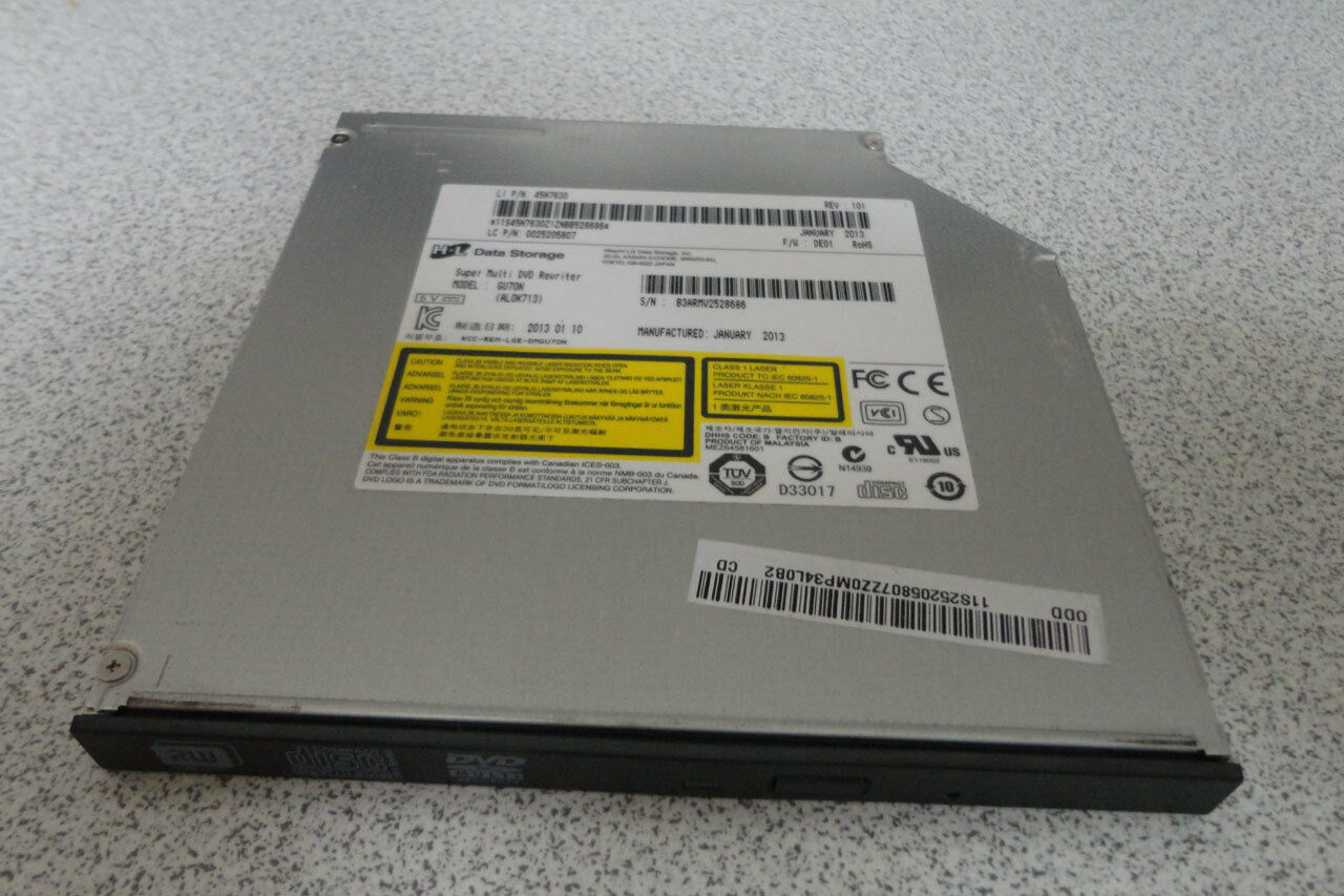 Dell Latitude E4300 E4310 SATA SUPER MULTI DVD-RW GU70N 8RW6T