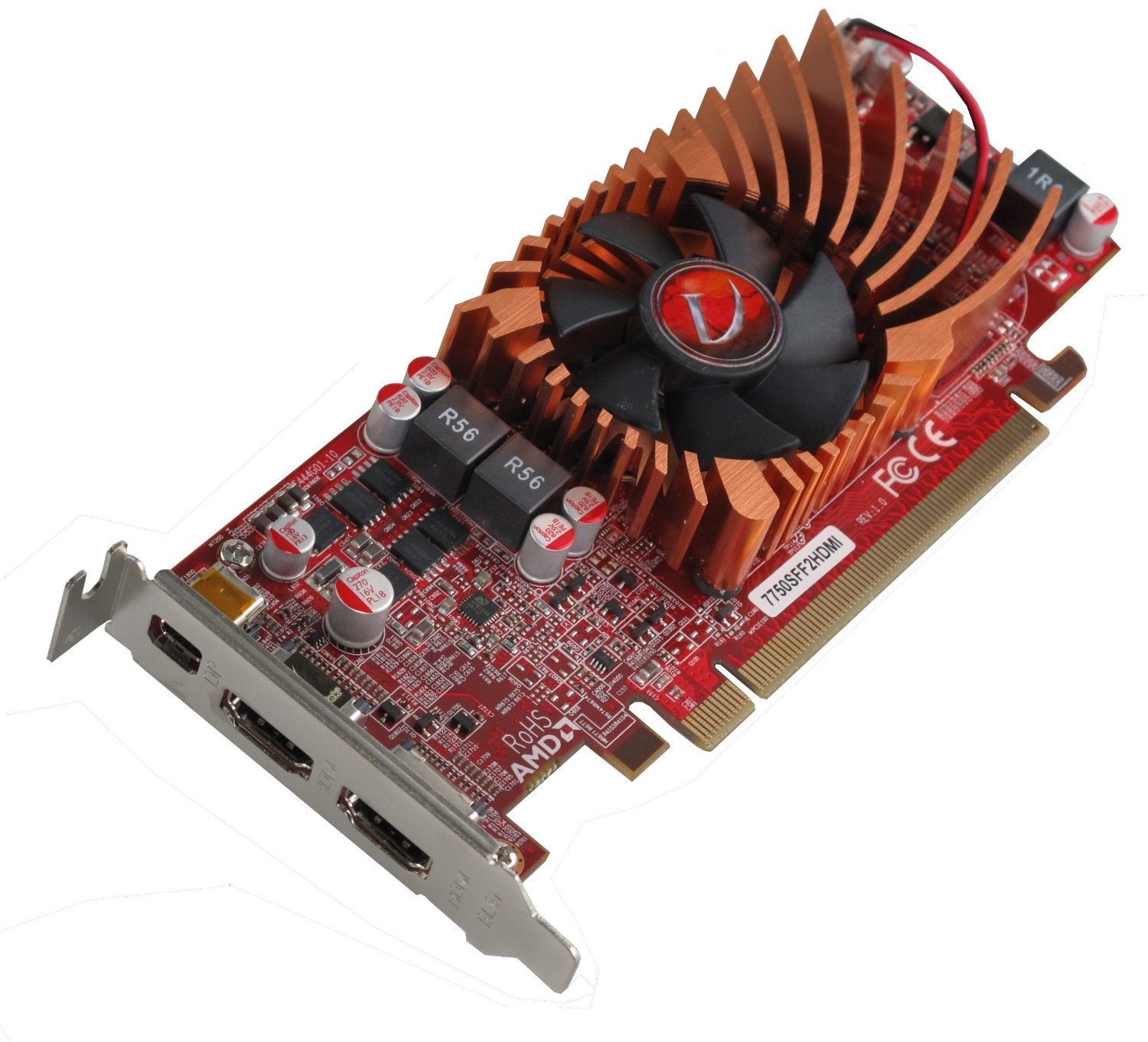 VisionTek Radeon 7750 SFF 1GB DDR3 3M Graphics Card - 900574