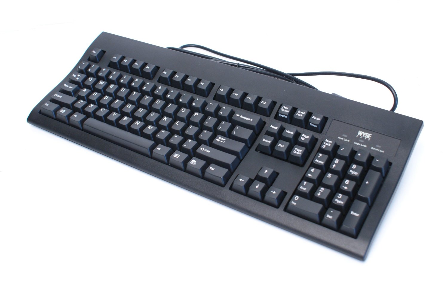 Wyse Standard 104-Key USB Black Keyboard with PS/2 Port Wyse M/N: KU-8933, 901716-06 / 901716-06L Rev. C or D