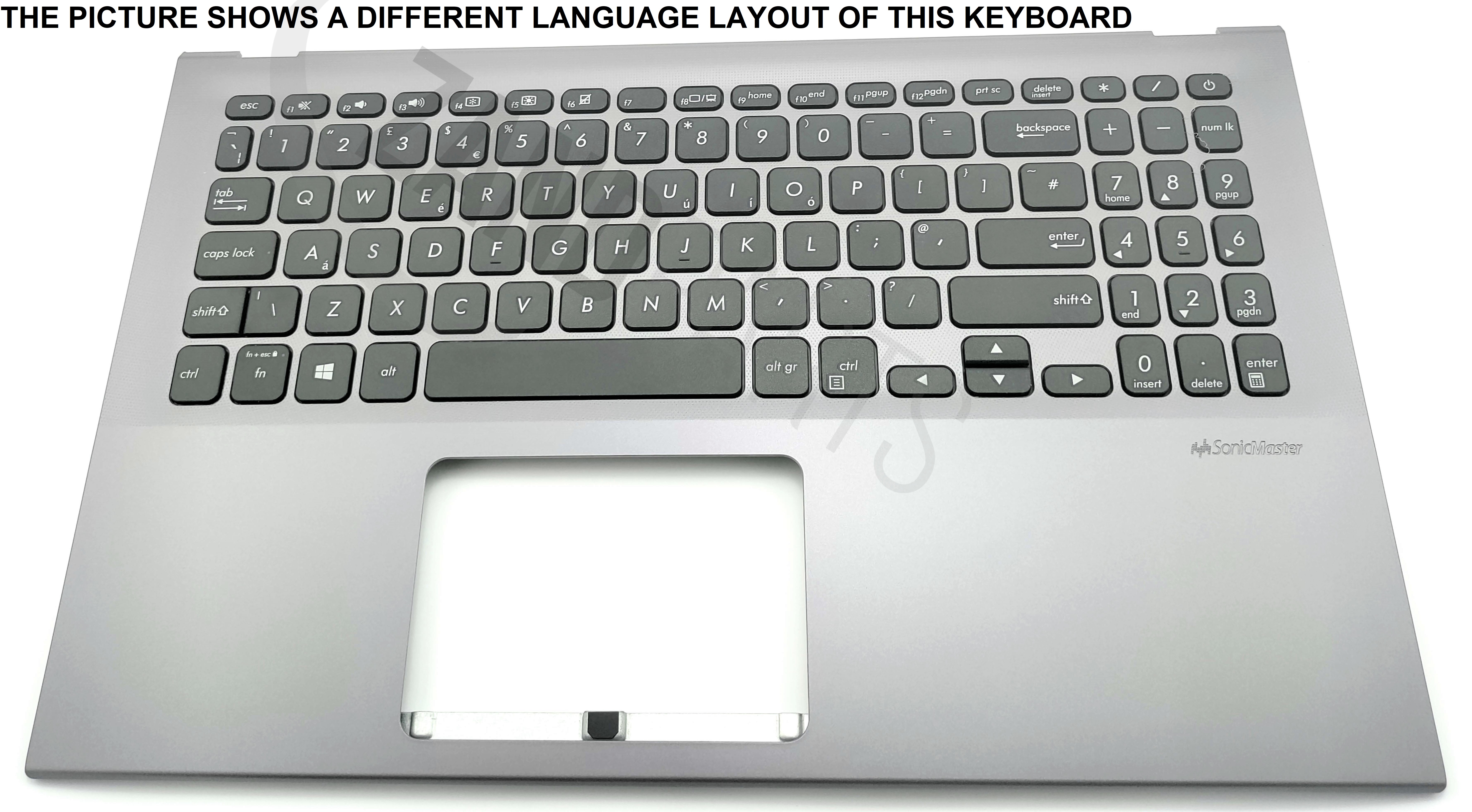 Asus X512UB-1G Keyboard (LATIN AMERICAN) Module/AS (ISOLATION)