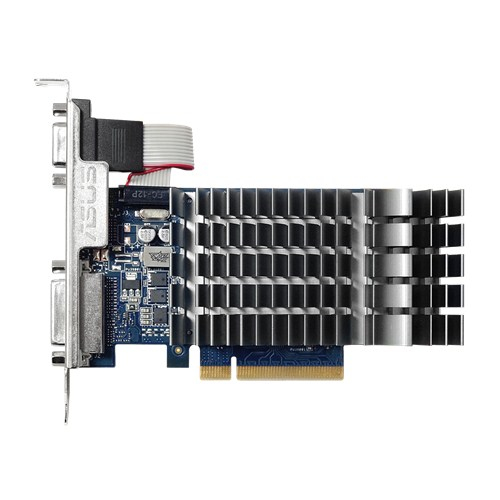 TARJETA DE VIDEO ASUS NVIDIA GEFORCE GT 710 2GB 64 BIT DDR3 PCI EXPRESS 2.0