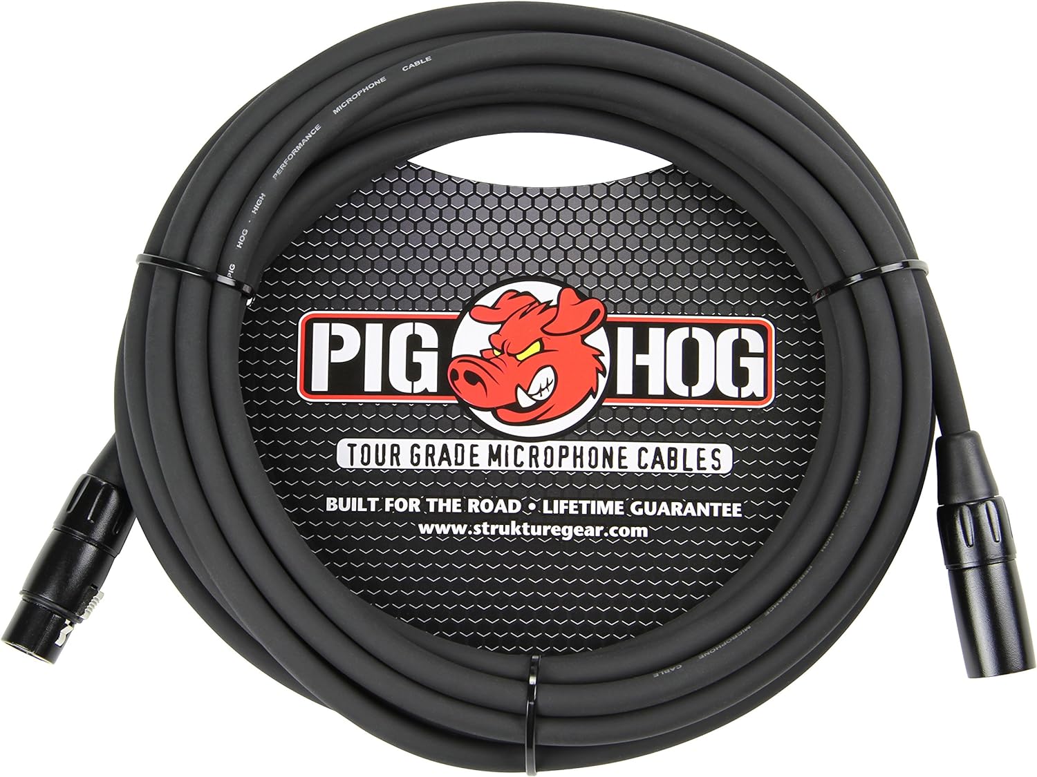PIG-HOG PHM30 CABLE DE MICROFONO  XLR DE 0.315 IN DE ALTO RENDIMIENTO 30 PIES.