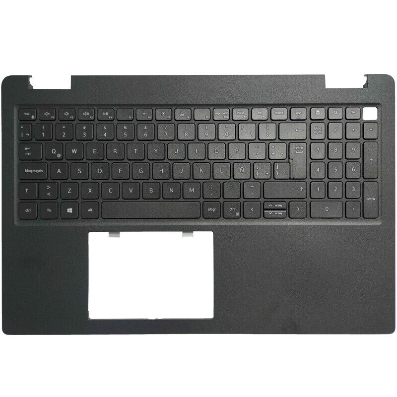 LAPTOP FOR DELL LATITUDE 3520 LATIN / SPANISH KEYBOARD 0DJP76 UPPER PALMREST COVER WITHOUT BACKLIT DJP76