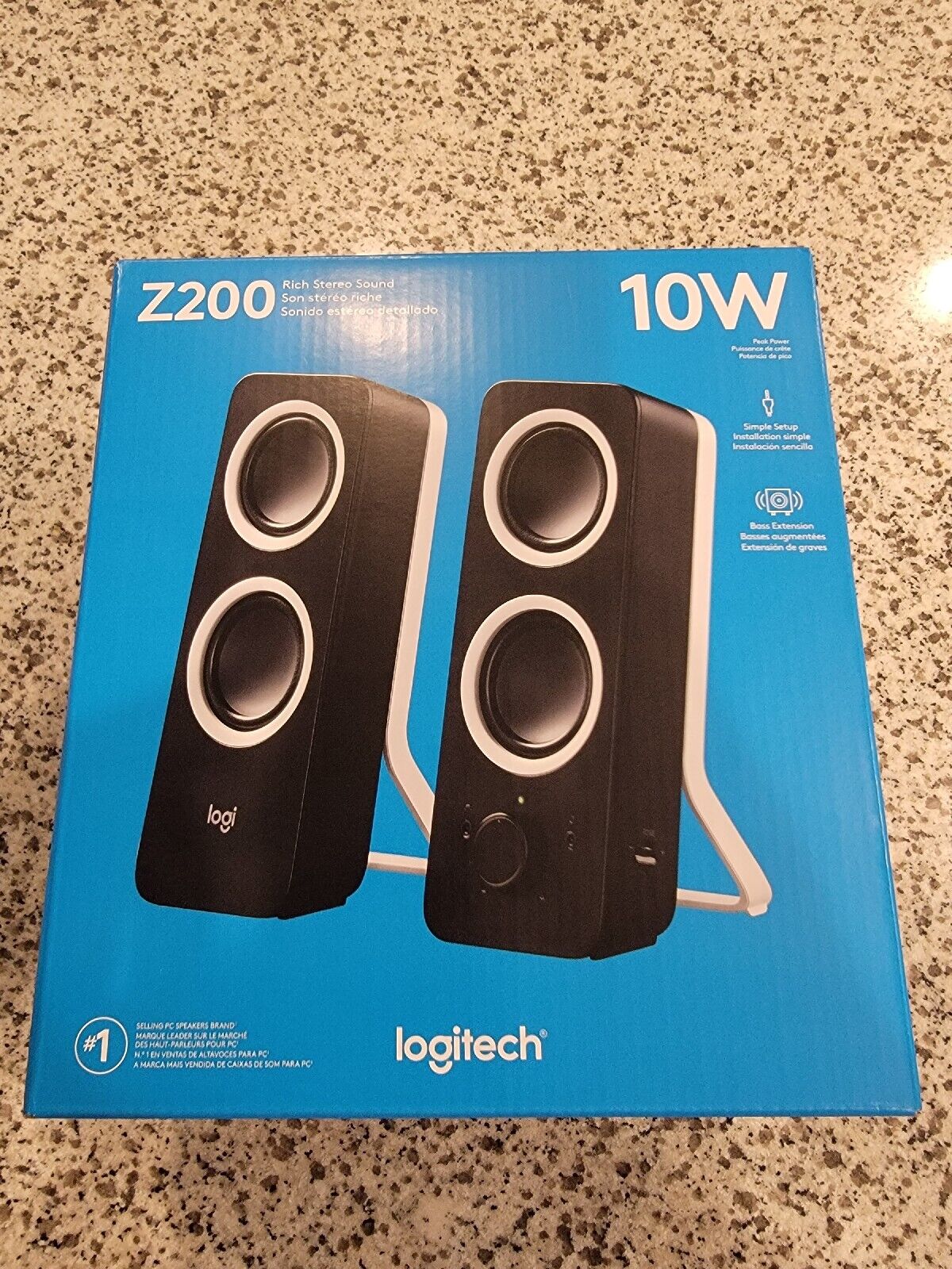 Altavoces Multimedia Logitech Z200 10W 980-000800