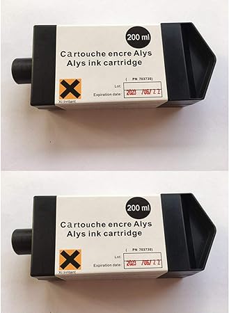 CARTUCHO DE TINTA ALYS 703730 PARA LECTRA ALYS 30, 60, 120 (PAQUETE DE 2 PIEZAS)