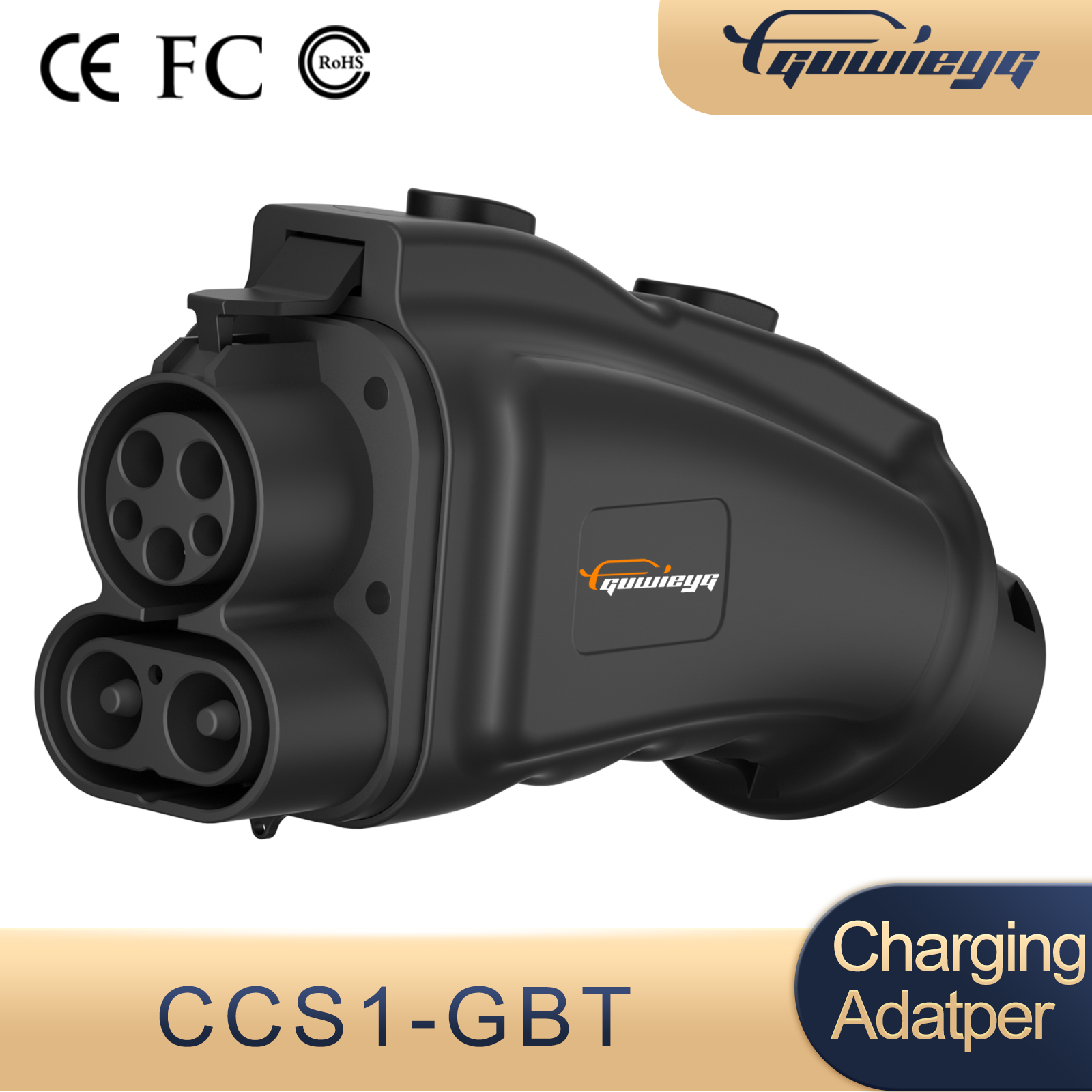 CHARGER ADAPTER CCS1 TO GBT EV FOR ID4 ID6 AND OTHER BRANDS EV 200A 200KW DC  GUWIEYG
