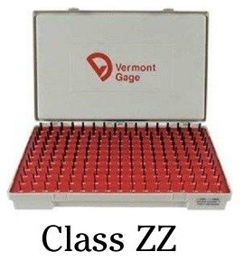 VERMONT - PIN GAGE SETS - CLASS ZZ - (METRIC) - 102200400