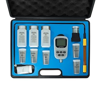 APERA INSTRUMENTS KIT DE MEDIDOR DE DUREZA DE AGUA PORTÁTIL YD300 (CA2+ Y MG2+), MÉTODO DE PRUEBA DE ELECTRODOS SIMPLE Y RÁPIDO CON LA MISMA PRECISIÓN DE EDTA