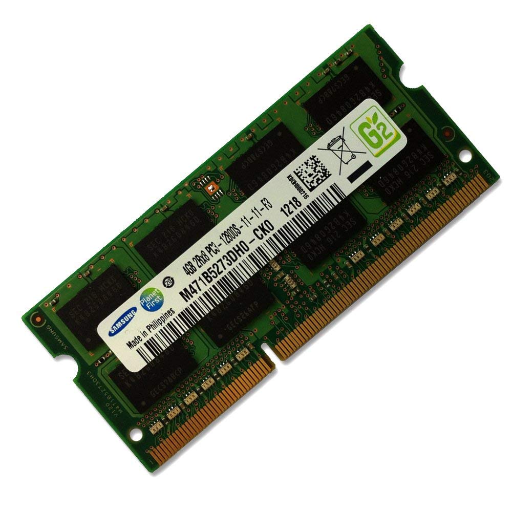 Samsung Modelo: M471B5273DH0-CK0 - 4GB - DDR3 - PC3-12800 - 1600MHz - 204-Pin - SODIMM.