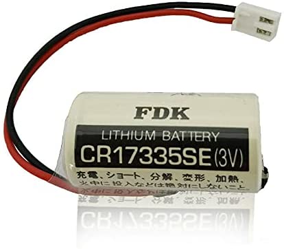 Batería de 3 V para R13B060003 FDK CR17335SE/3V Epson Robot Controller RC Series Battery