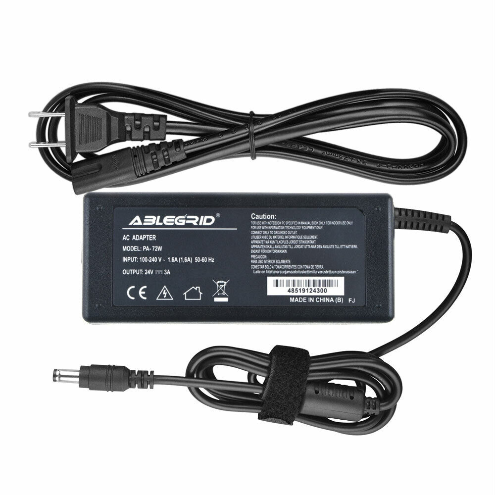 ABLEGRID AC Power Adapter For Zebra GK420d 808099-001 Label Thermal Printer 9NA0700500