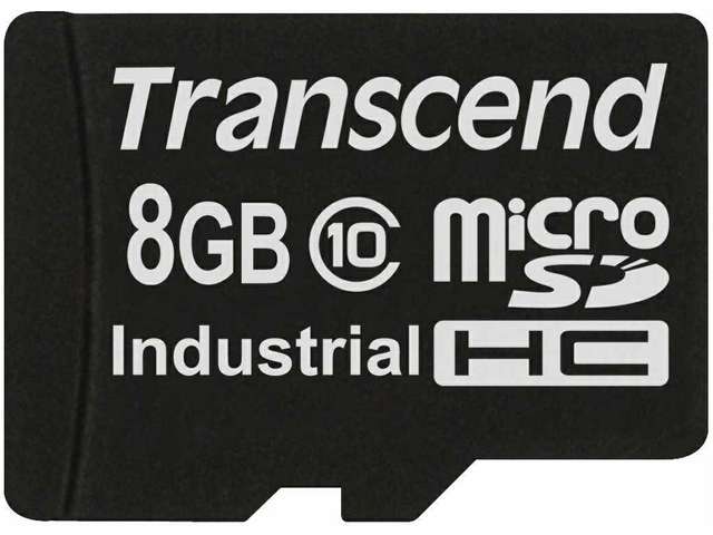 Transcend 8GB Micro SDHC Class 10 Memory Card Model TS8GUSDC10I