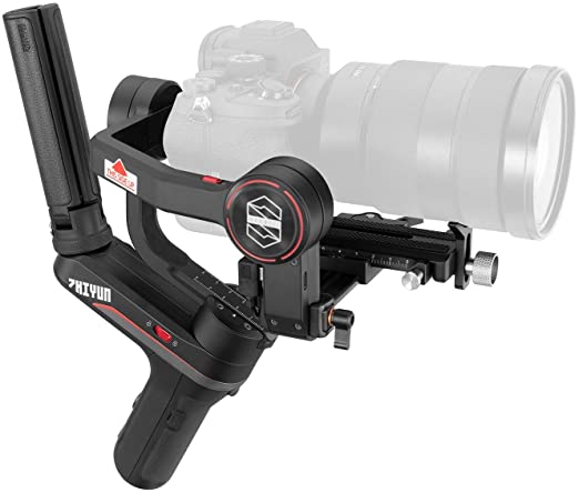 Zhiyun WEEBILL-S Gimbal Estabilizador para cámaras DSLR, cámaras sin Espejo con Lentes Combinados