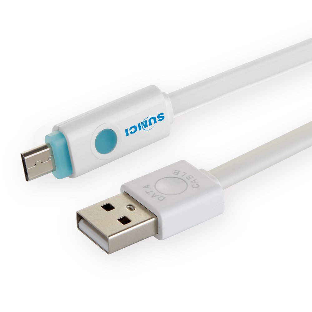 SUMCI V8 JELLY MICRO USB DATA CABLE WITH LIGHTNING TO USB CABLE , USB CABLE , USB EXTENSION CABLE, USB CABLE FOR IPHONE , FAST MICRO USB CHARGER FOR ANDROID PHONES