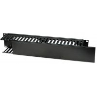 ORGANIZADOR HORIZONTAL DE CABLE PARA RACK 19" 2U PLASTICO