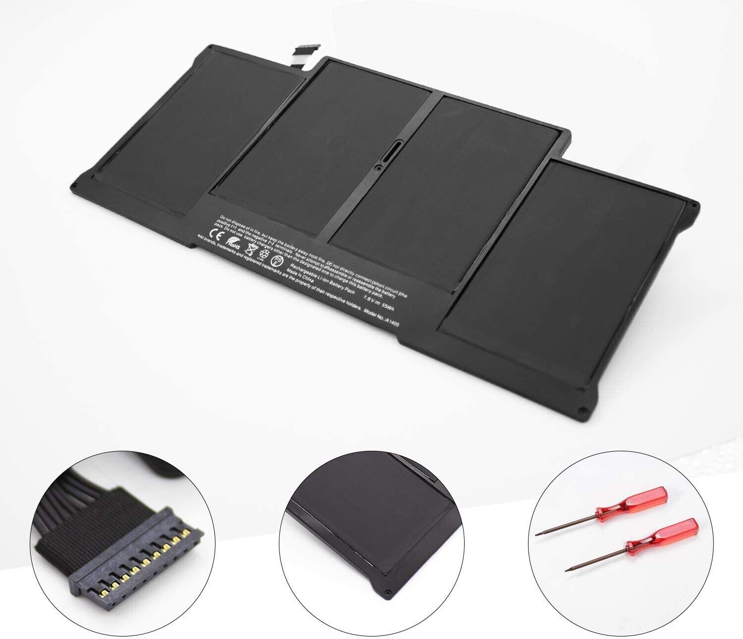 BATERÍA A1466 A1369 A1496 A1405 A1377 PARA APPLE MACBOOK AIR 13 OEM.