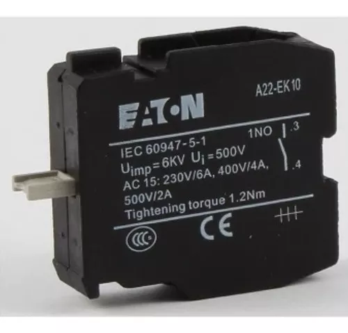 EATON Moeller A22-EK10 Bloque de contacto A22-EK10