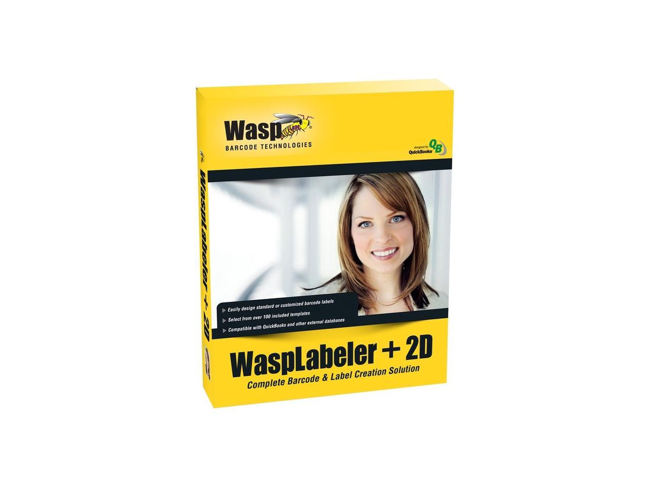 Wasp Barcode Technologies WaspLabeler +2D (5 User Licenses)