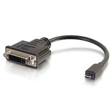 C2G HDMI Macho a adaptador DVI-D hembra convertidor de enlace único Convertidor de video - HDMI - DVI - negro