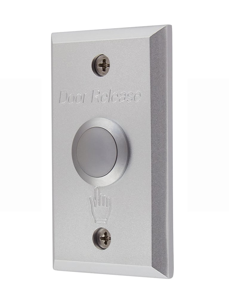 YLI ABK800A - Botón liberador con estructura de aluminio función normalmente abierto y cerrado / Compatible con caja de instalación clave 76017