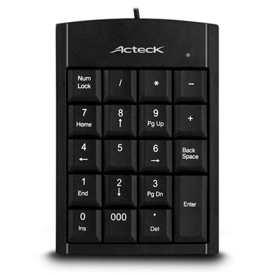 ACTECK TECLADO NUMERICO USB ACTECK TN10 NEGRO