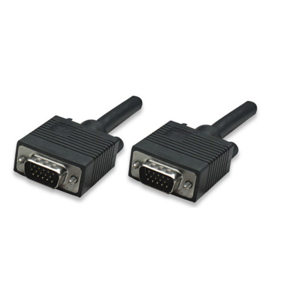 CABLE MONITOR MANHATTAN SVGA 5MM HD15M-M 11.0M FER 371568