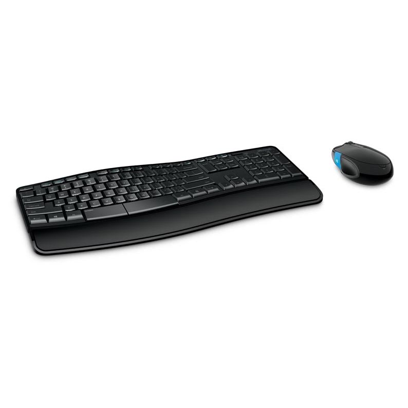 KIT MICROSOFT SCULPT CONFORT INALAMBRICO BLUETRACK NEGRO, L3V-00004