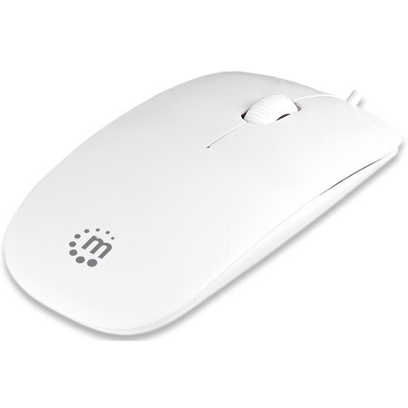 MOUSE ECONOMICO MANHATTAN USB BLANCO 177627