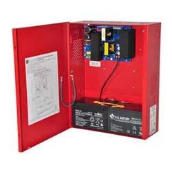ACCESS / FIRE FUENTE DE PODER 24V DC 10 SINGLE OUT RED ENCL AL1024ULXR 10 AMP AC Y MONITOREO DE BATERIA