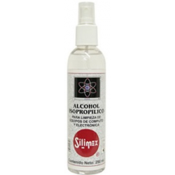 ALCOHOL ISOPROPILICO CON ATOMIZADOR SILIMEX 250 ML