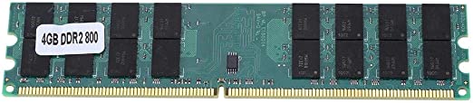 ASHATA Módulo de Memoria DDR2 de Gran Capacidad de 4GB 800MHz Transmisión rápida de Datos RAM DDR2 4GB para AMD para PC2-6400 Desktop