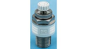 Smc Asn2-N04-S Exhaust Port Flow Control 1/2 In Npt