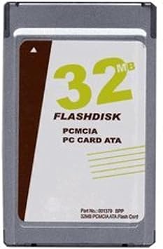 Tarjeta flash PCMCIA ATA de 32 MB (p/n ATA-32MB-MT)